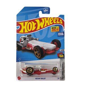 Hot Wheels 2023 Rockin Railer Drag Strip 177/250 6/10 Diecast New
